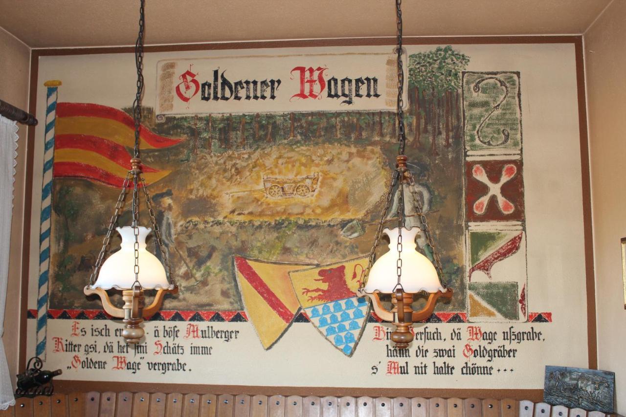 Hotel Zum Goldenen Wagen Maulburg Ngoại thất bức ảnh